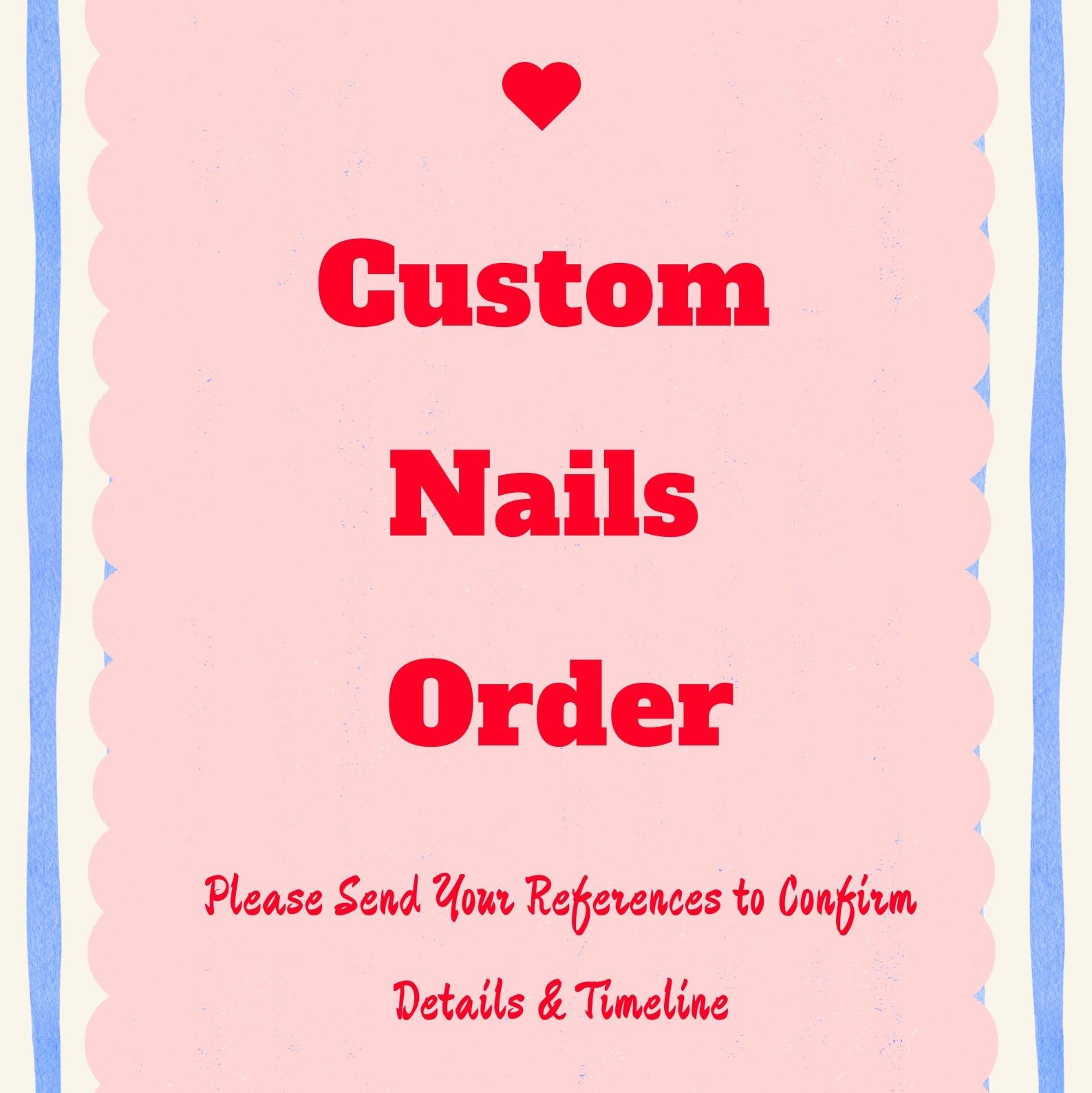 999-Custom Press-On Nails