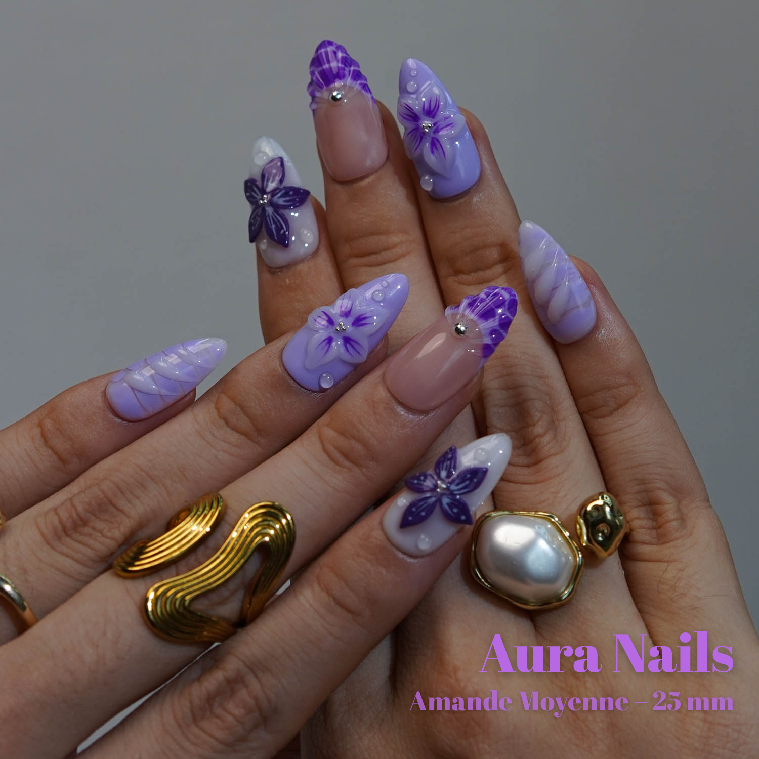 Purple Flower- N°6