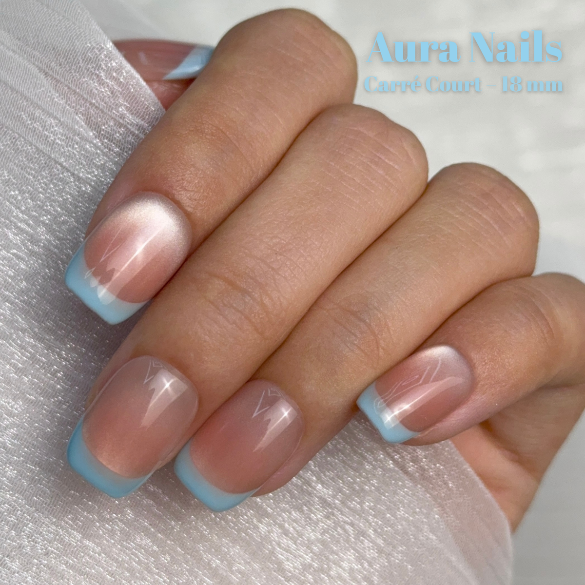 Blue pink Square- N°22