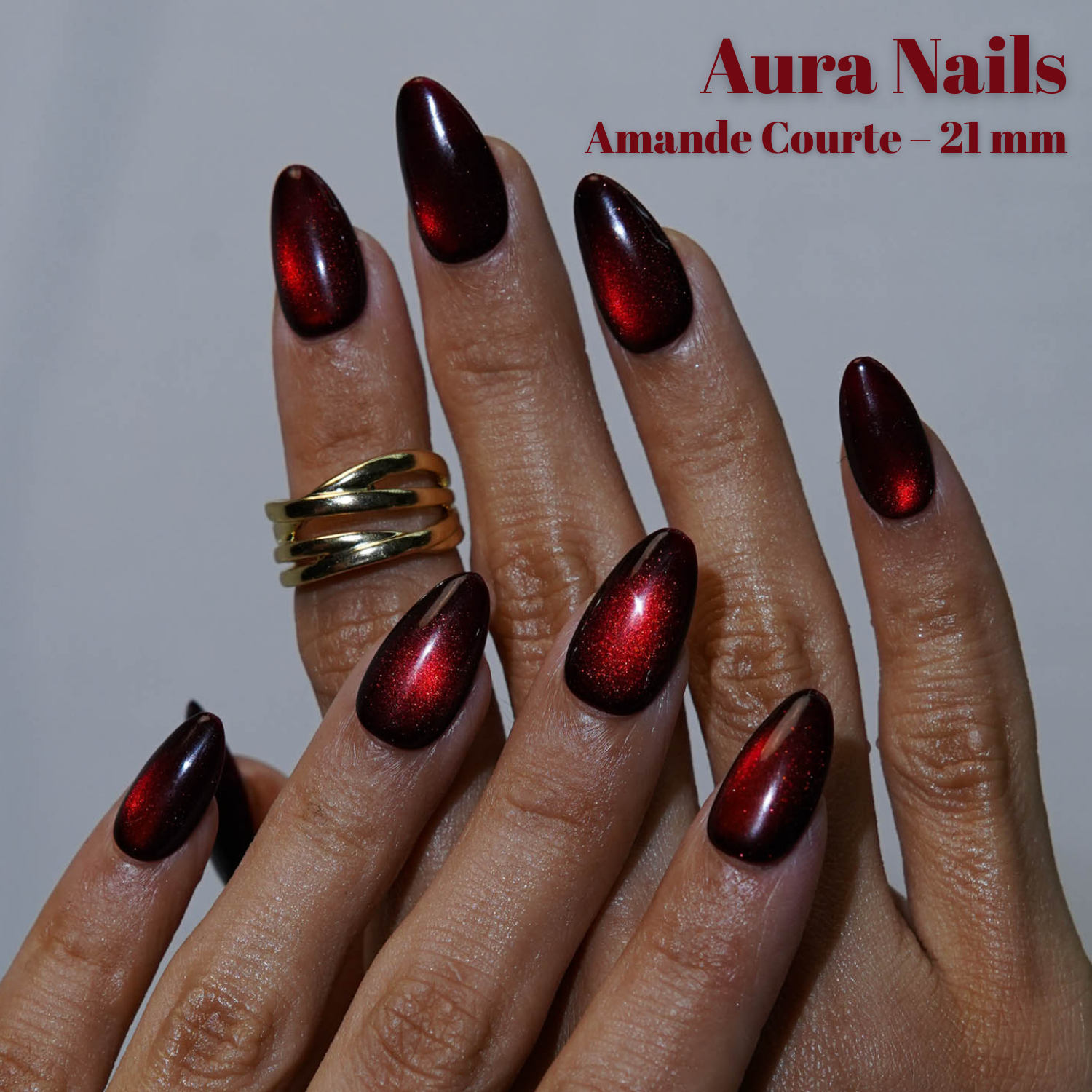 Burgundy Cat's Eye- N°30