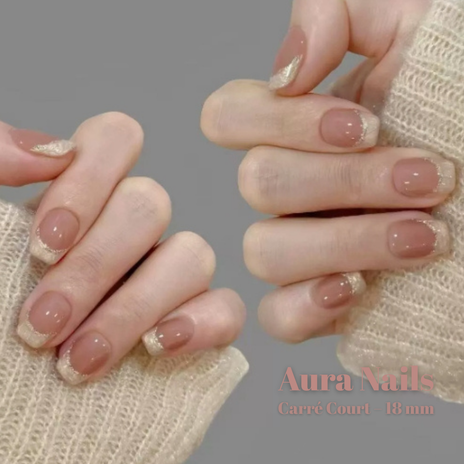 Nude Pink Glitter - N°144