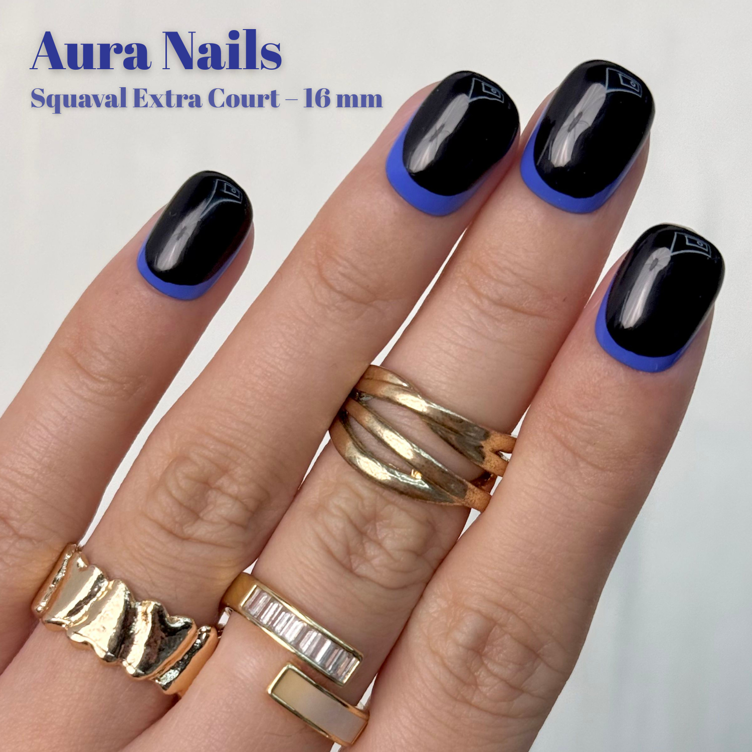 Azul marino ribeteado - N°193