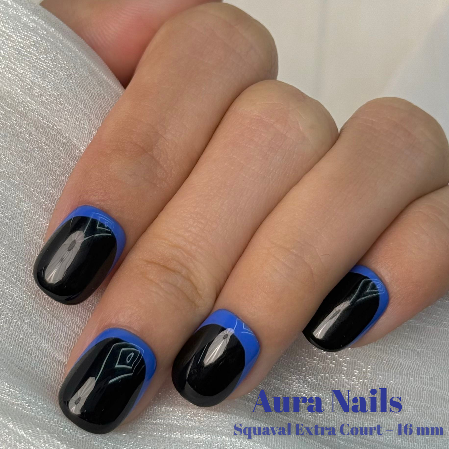 Azul marino ribeteado - N°193