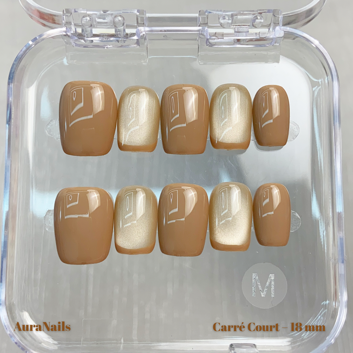 Nude Glass Beads - N°136