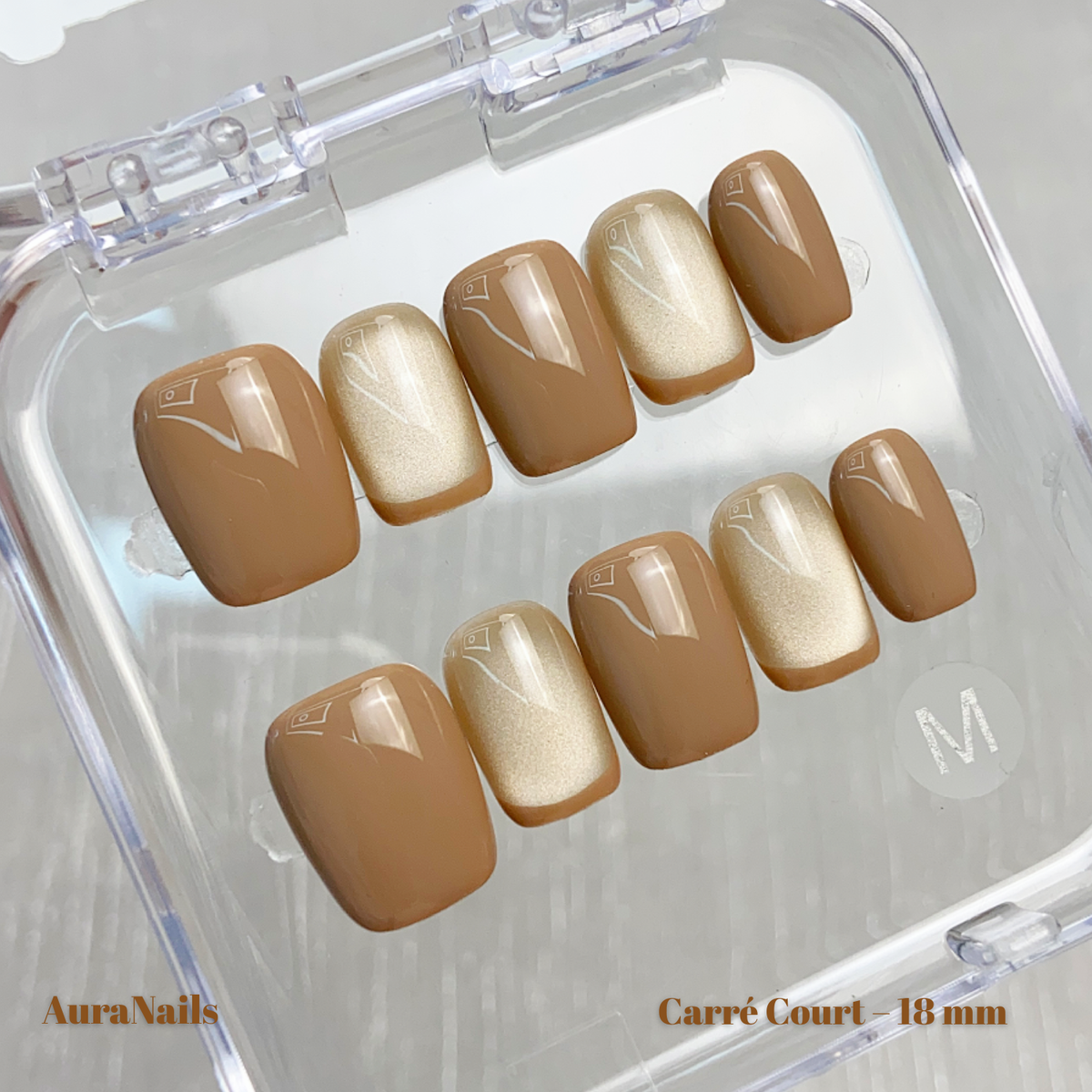Nude Glass Beads - N°136