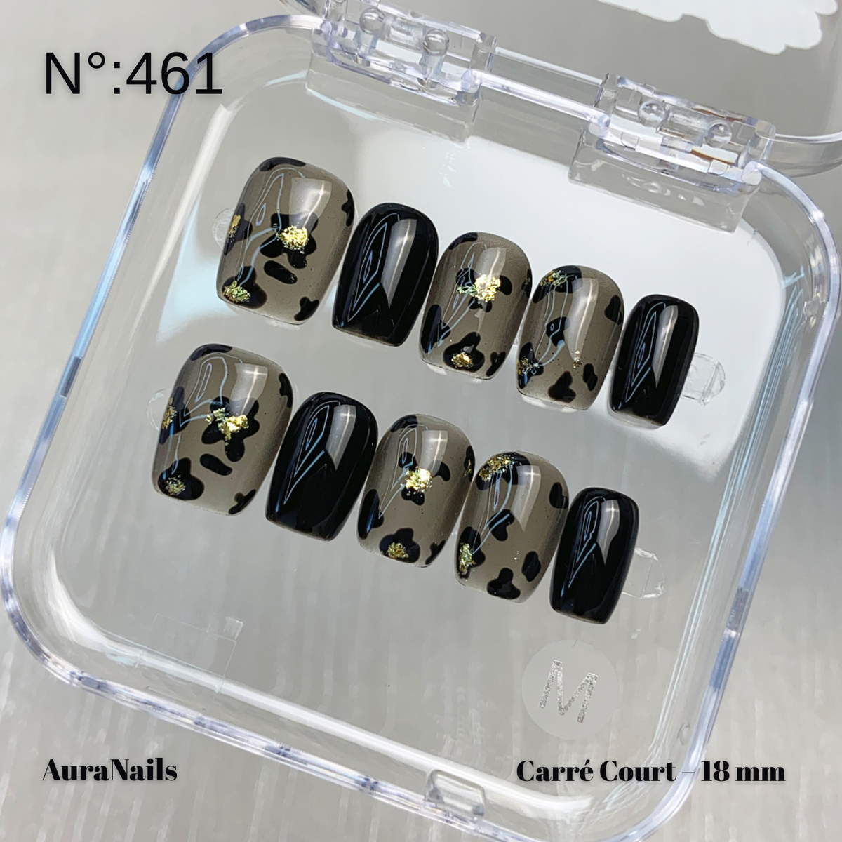 Noir floral N°461