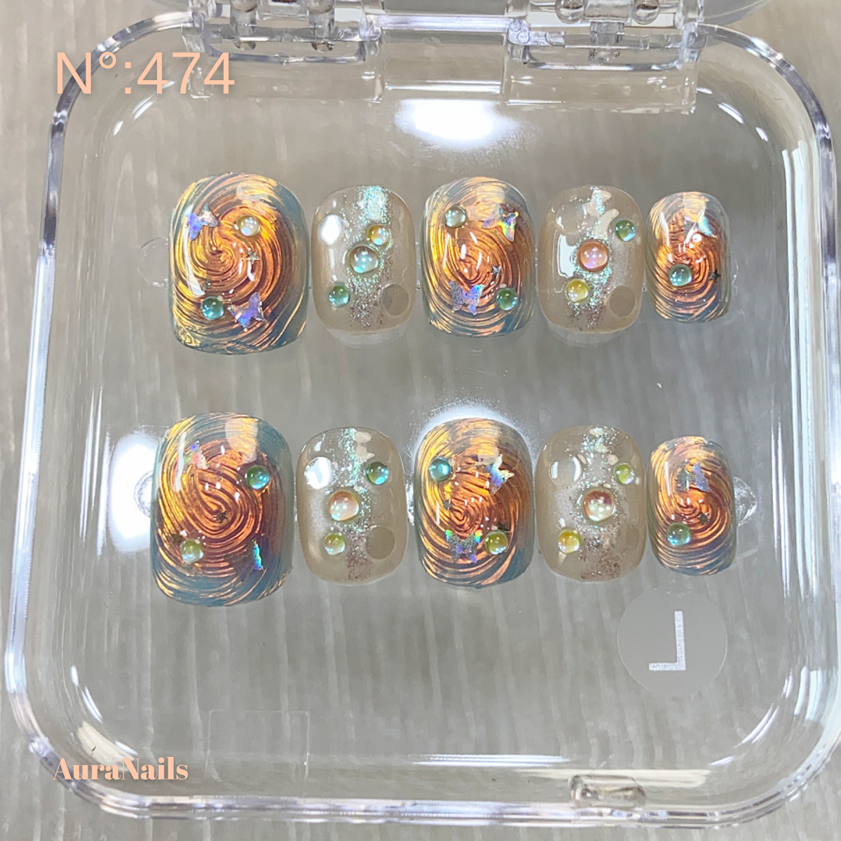 Tourbillon irisé N°474