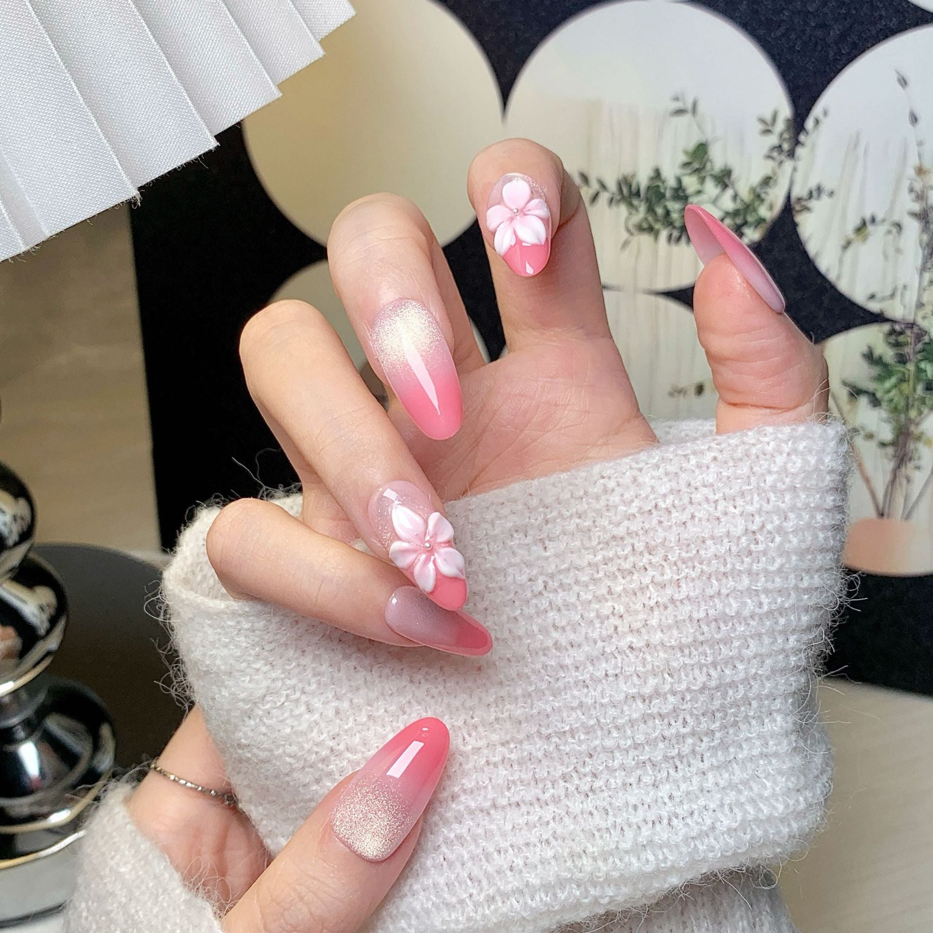 Pink Flower Gradient- N°85