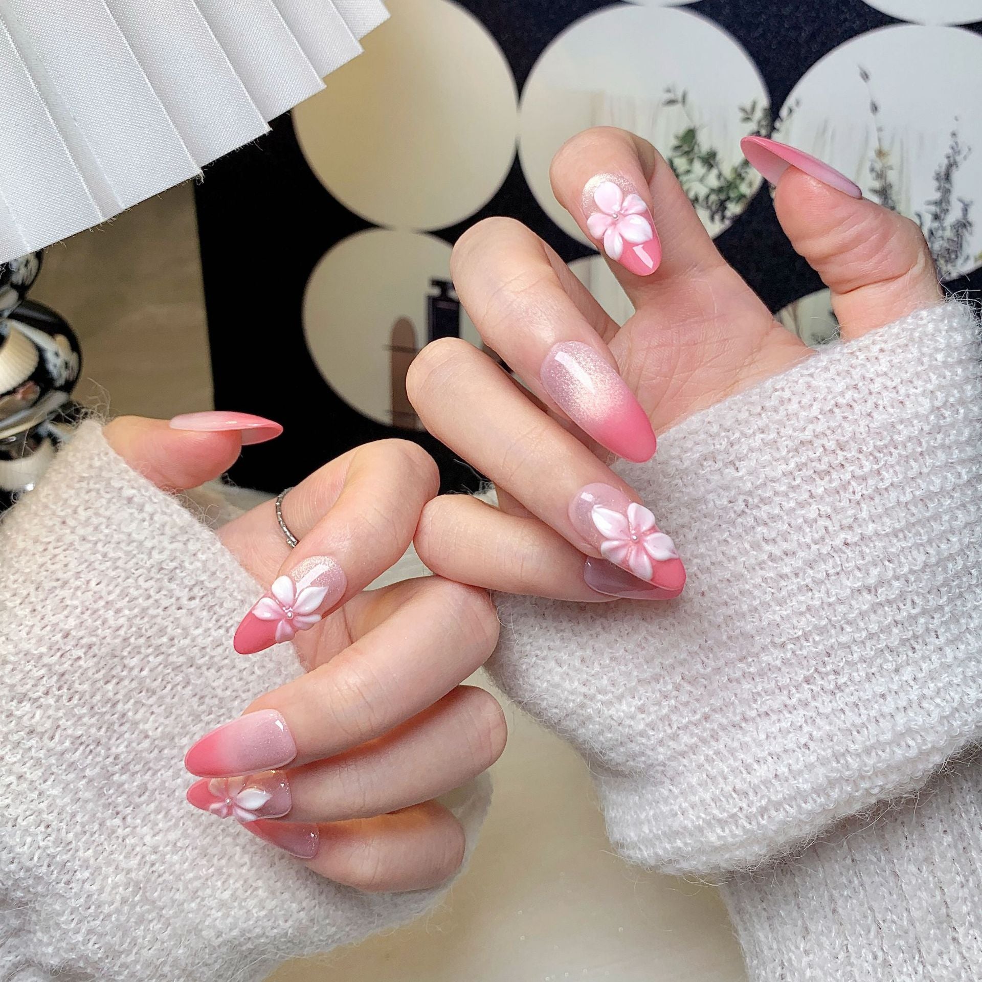 Pink Flower Gradient- N°85